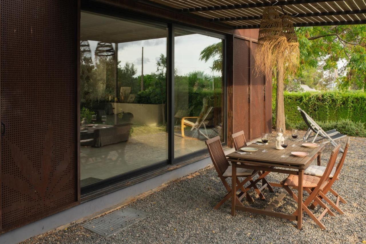 הוילה Alcover Menta House Preciosa Eco-Casa Con Gran Jardin Y Barbacoa מראה חיצוני תמונה